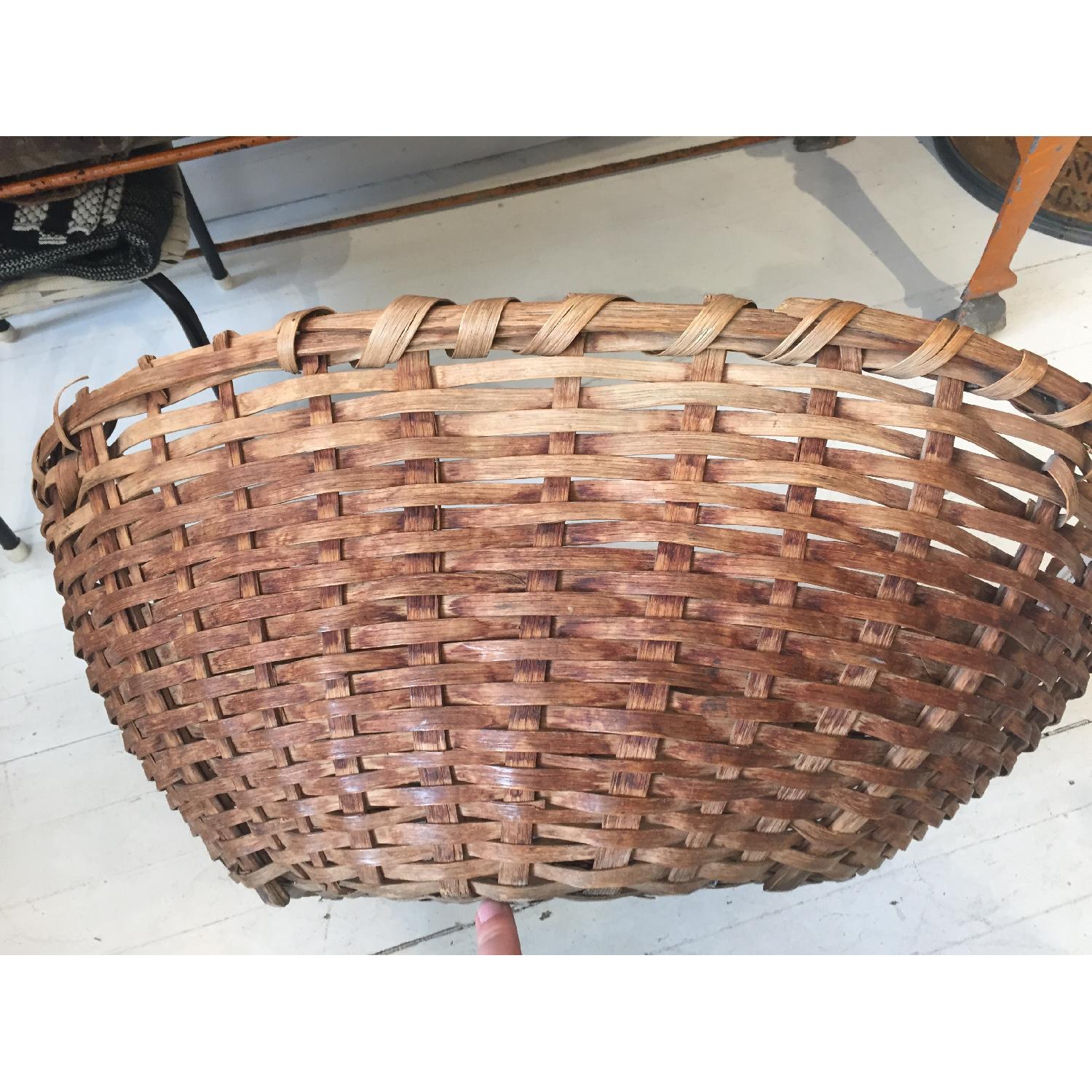 Vintage Large Woven Basket - image-4