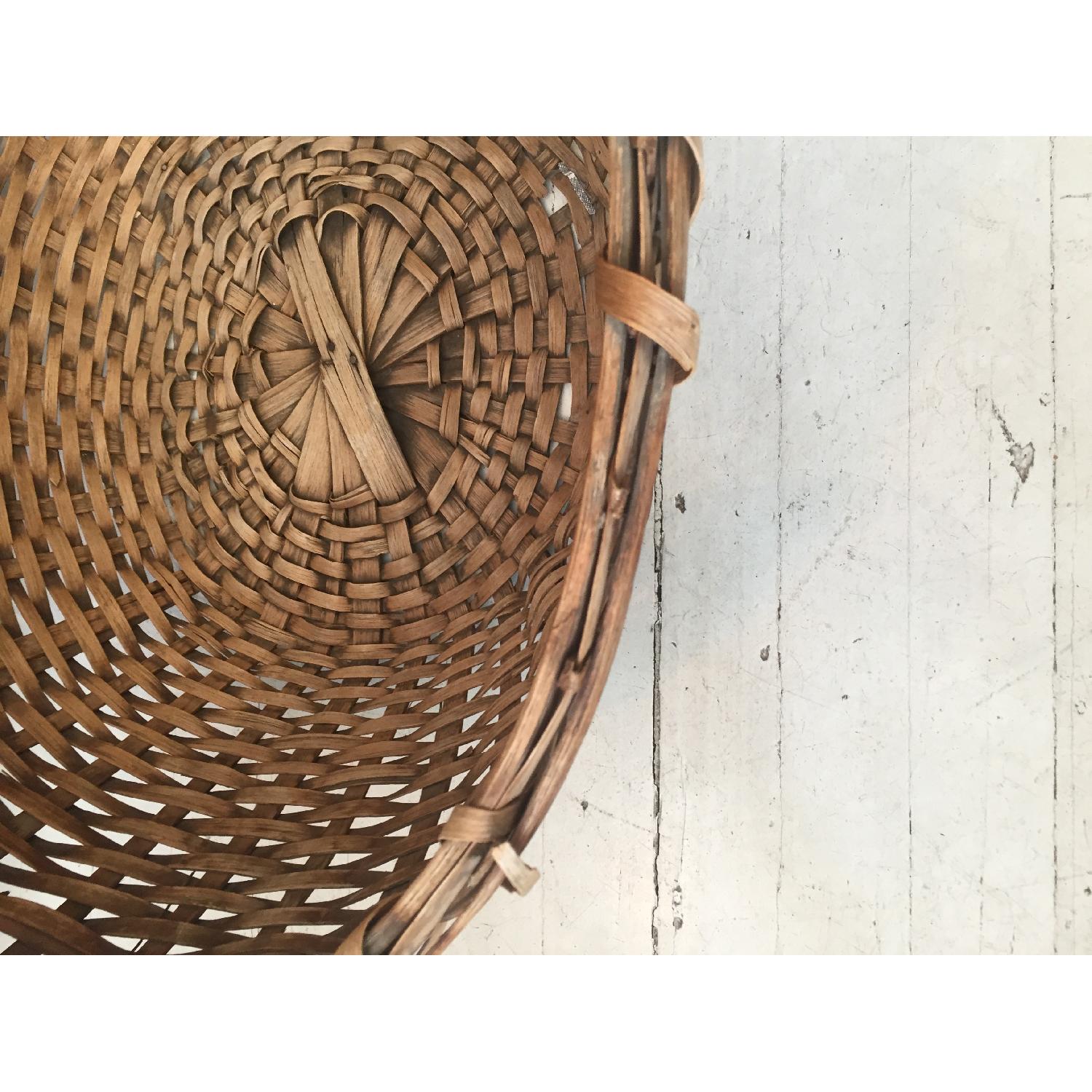 Vintage Large Woven Basket - image-5