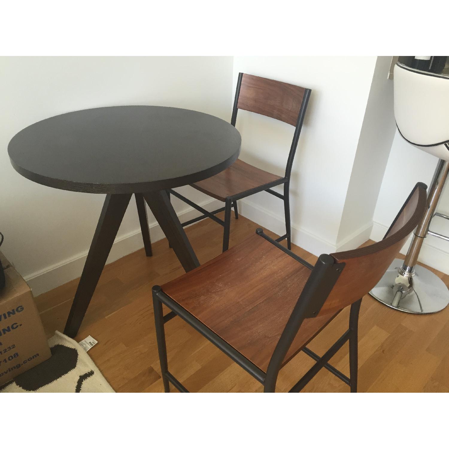 West Elm Tripod Dining Table in Black - image-1