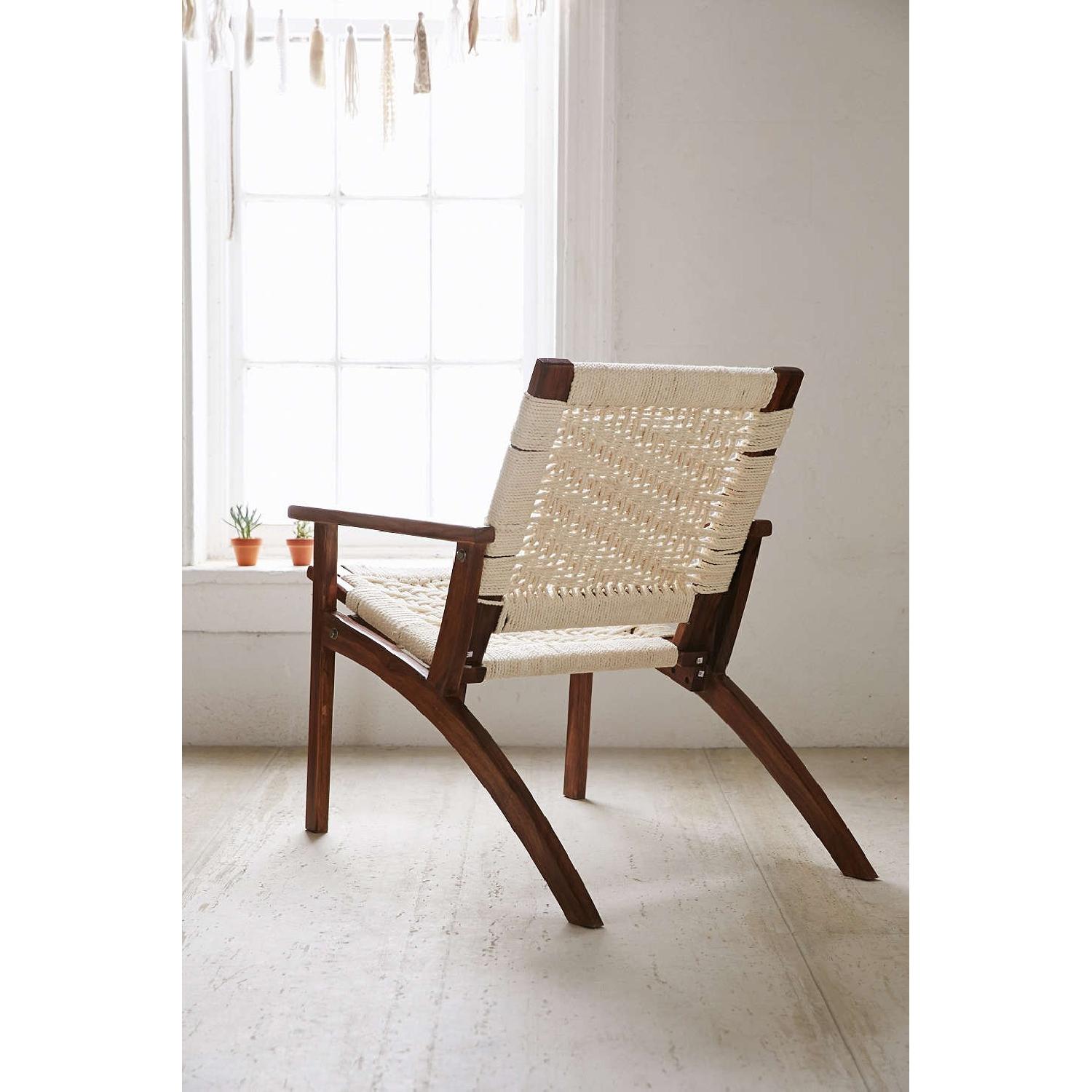 Urban Outfitters Woven Lounge Chair - 2 Available - image-2