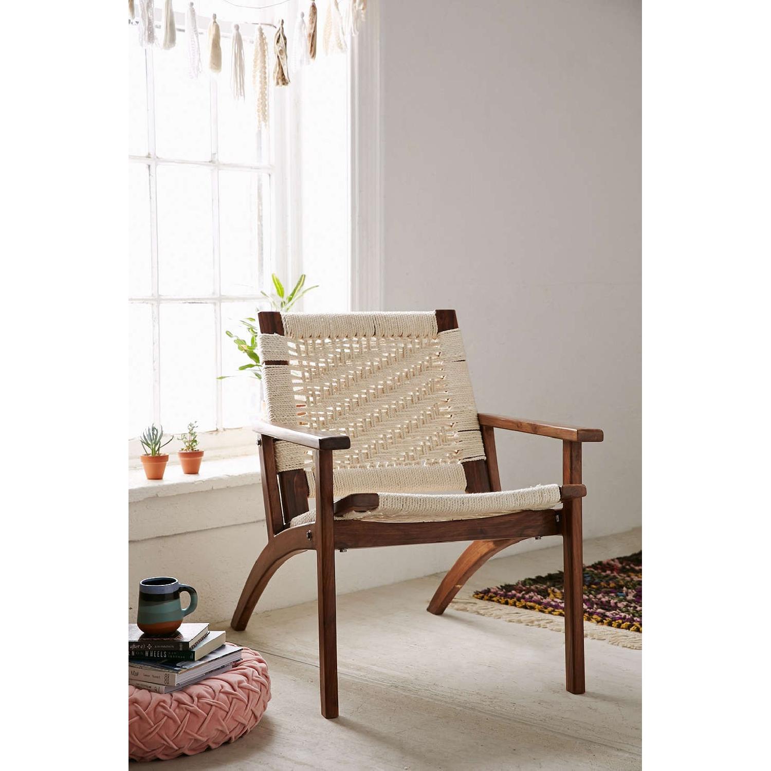 Urban Outfitters Woven Lounge Chair - 2 Available - image-3