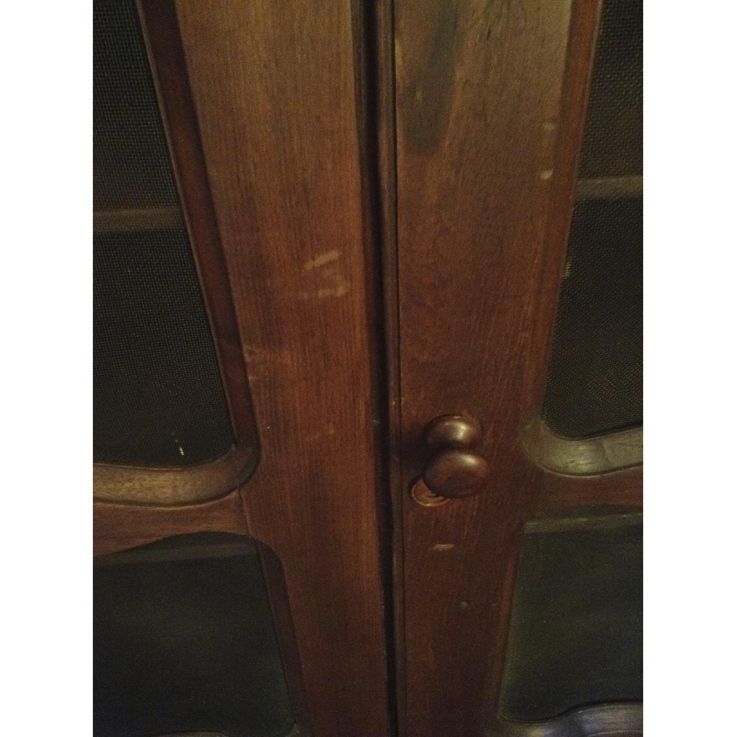 Antique Solid Wood Pie Safe - image-9