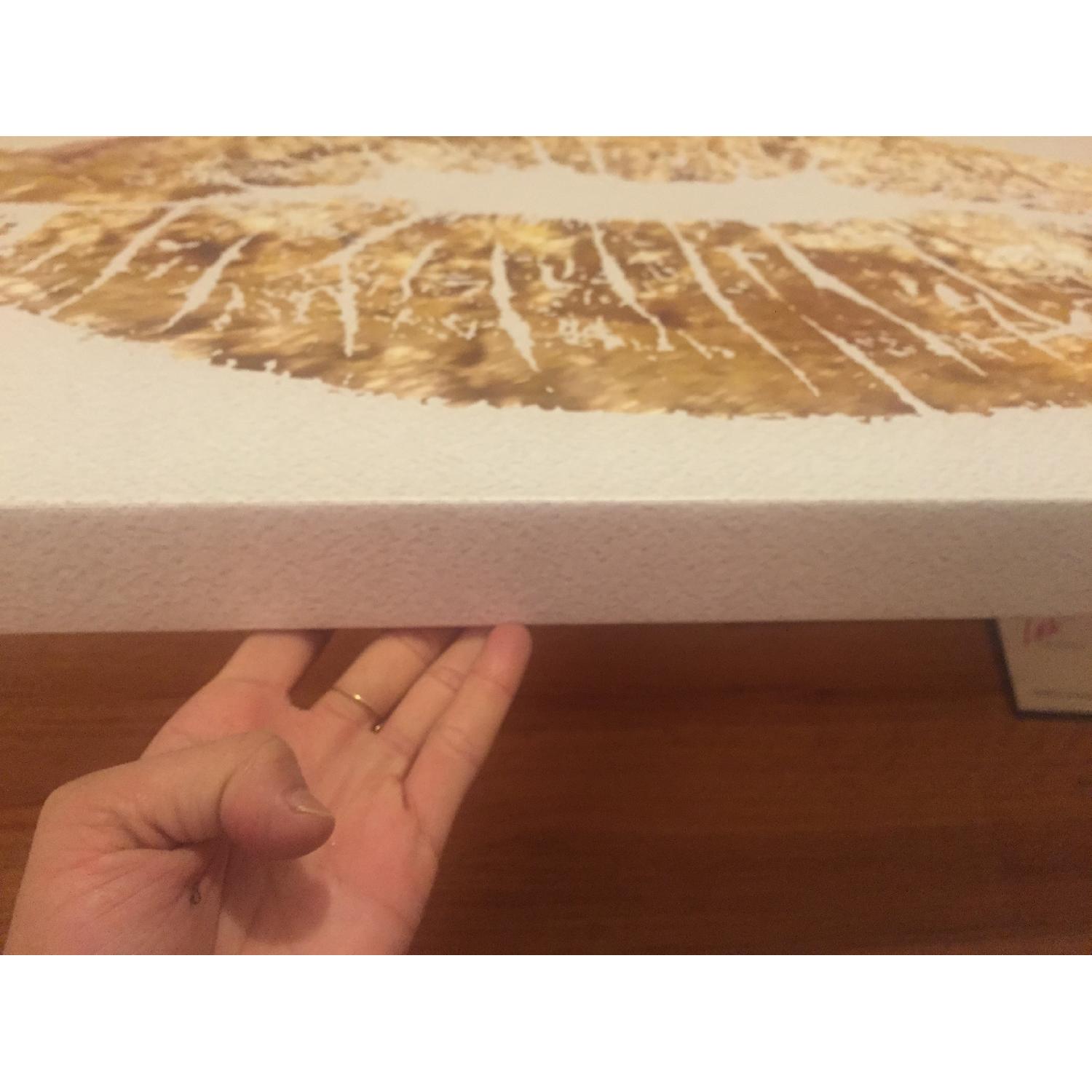 Oliver Gal Solid Kiss Painting Print on Wrapped Canvas - image-1