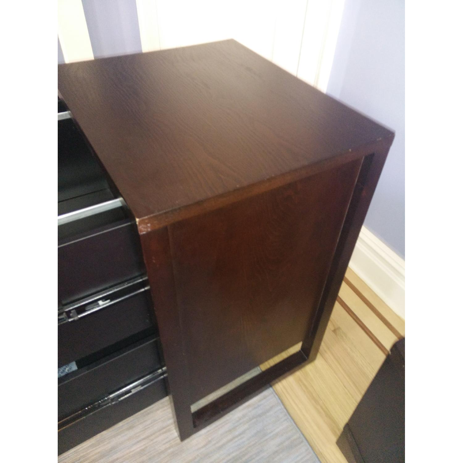 Crate & Barrel Filing Cabinet - image-3