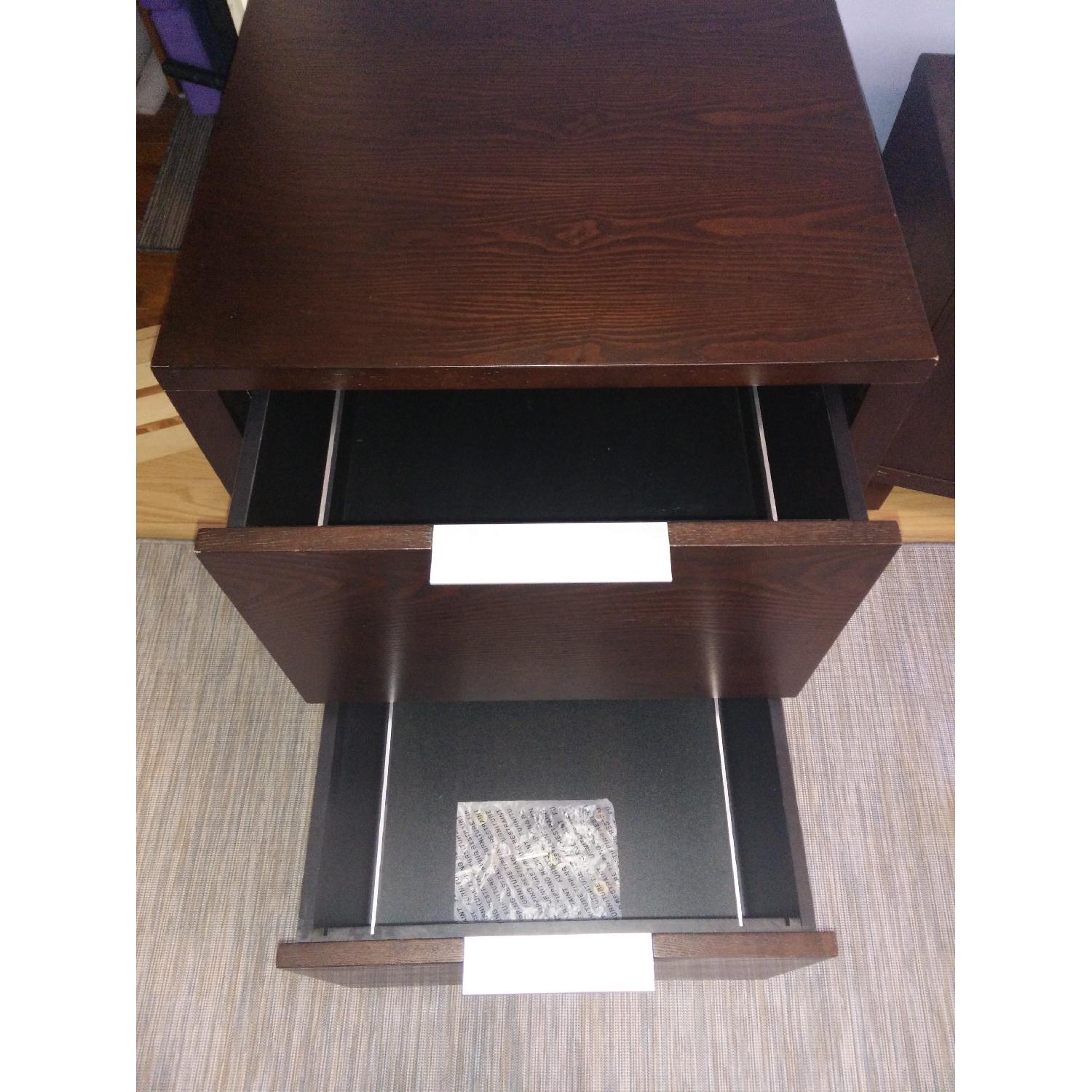 Crate & Barrel Filing Cabinet - image-5