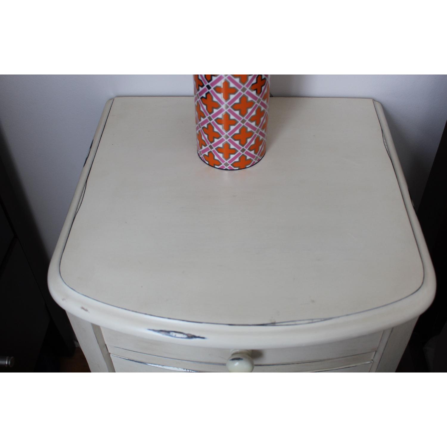 Pottery Barn Charlotte Bedside Table - Pair - image-2