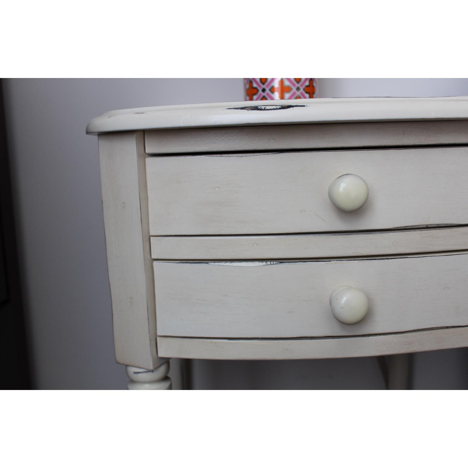 Pottery Barn Charlotte Bedside Table - Pair - image-4