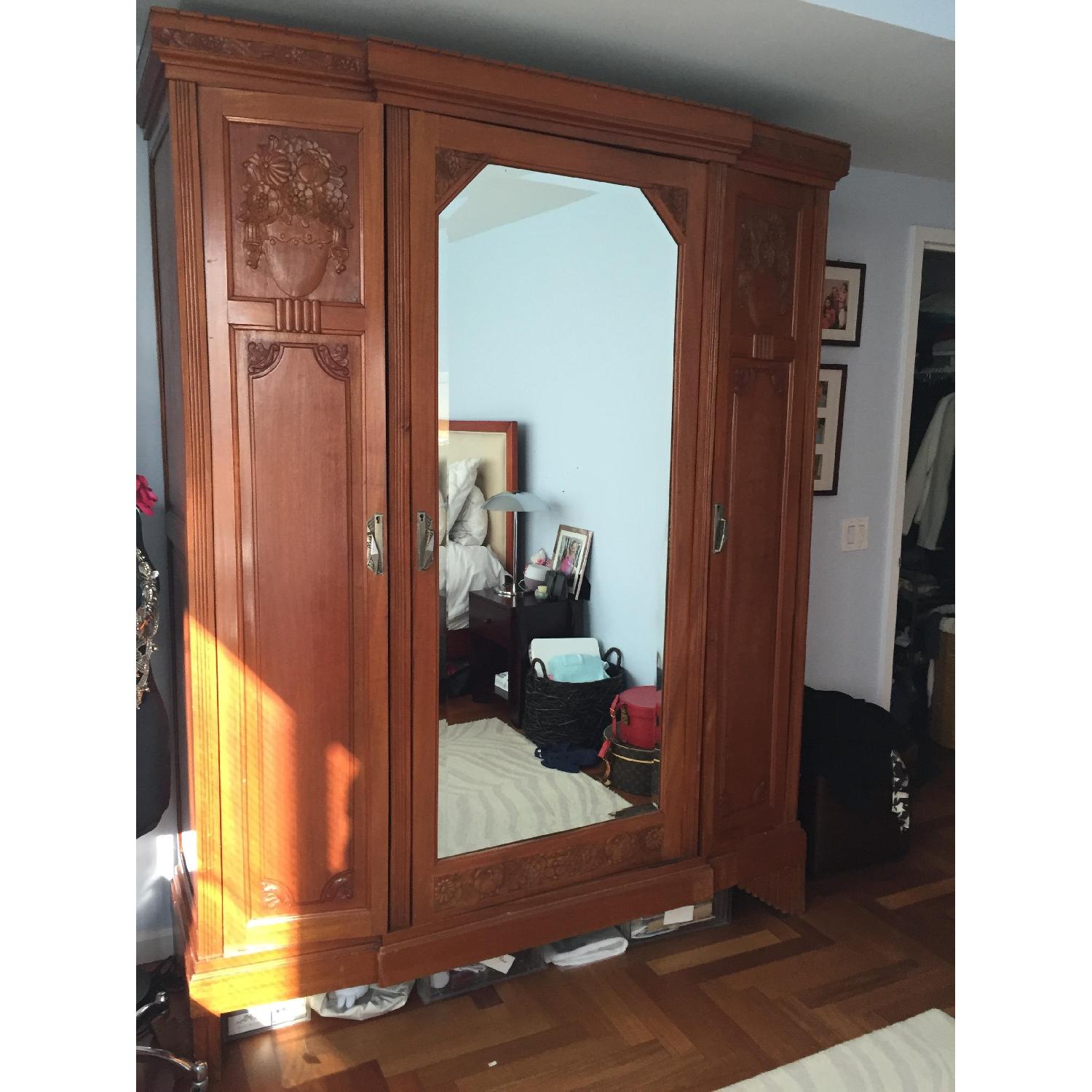 Vintage Paris 1940's Armoire - image-1