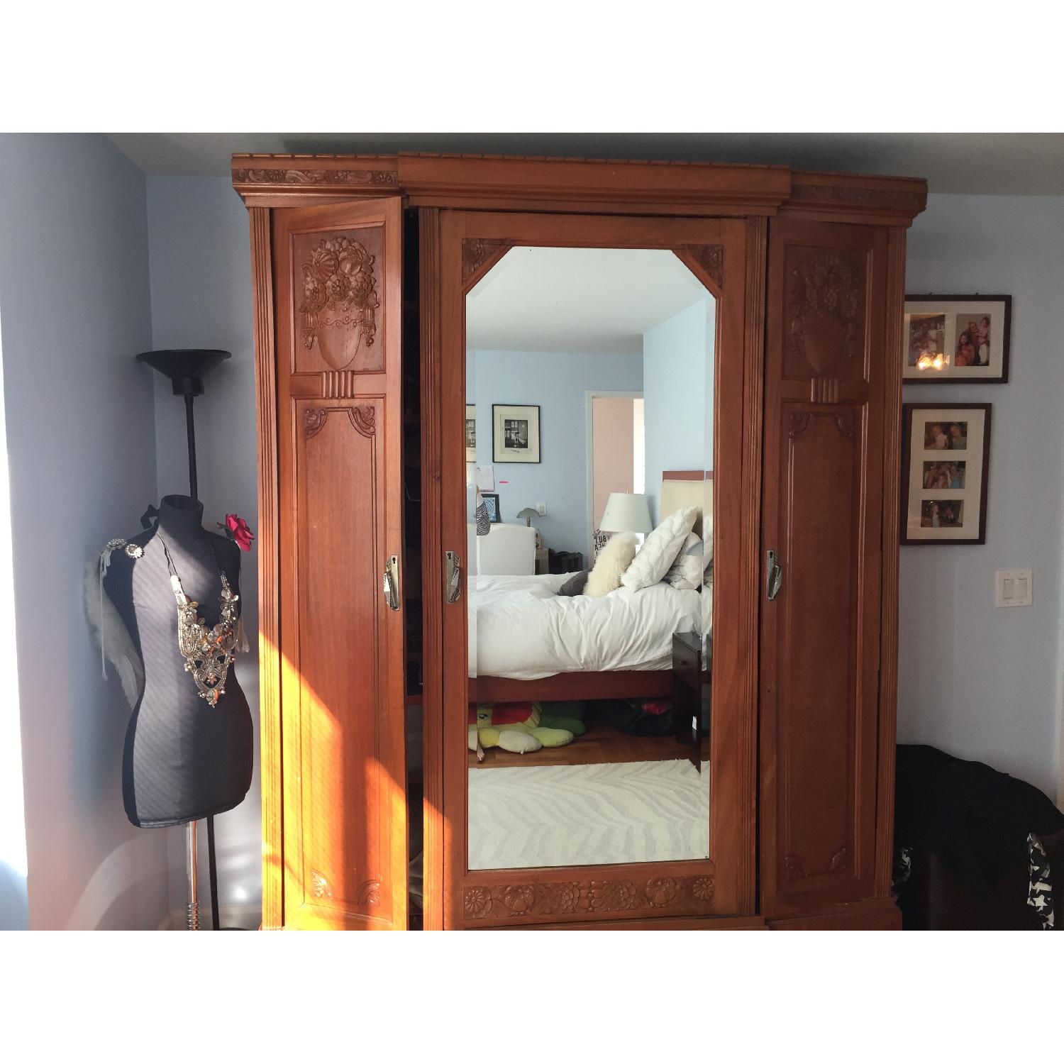 Vintage Paris 1940's Armoire - image-3