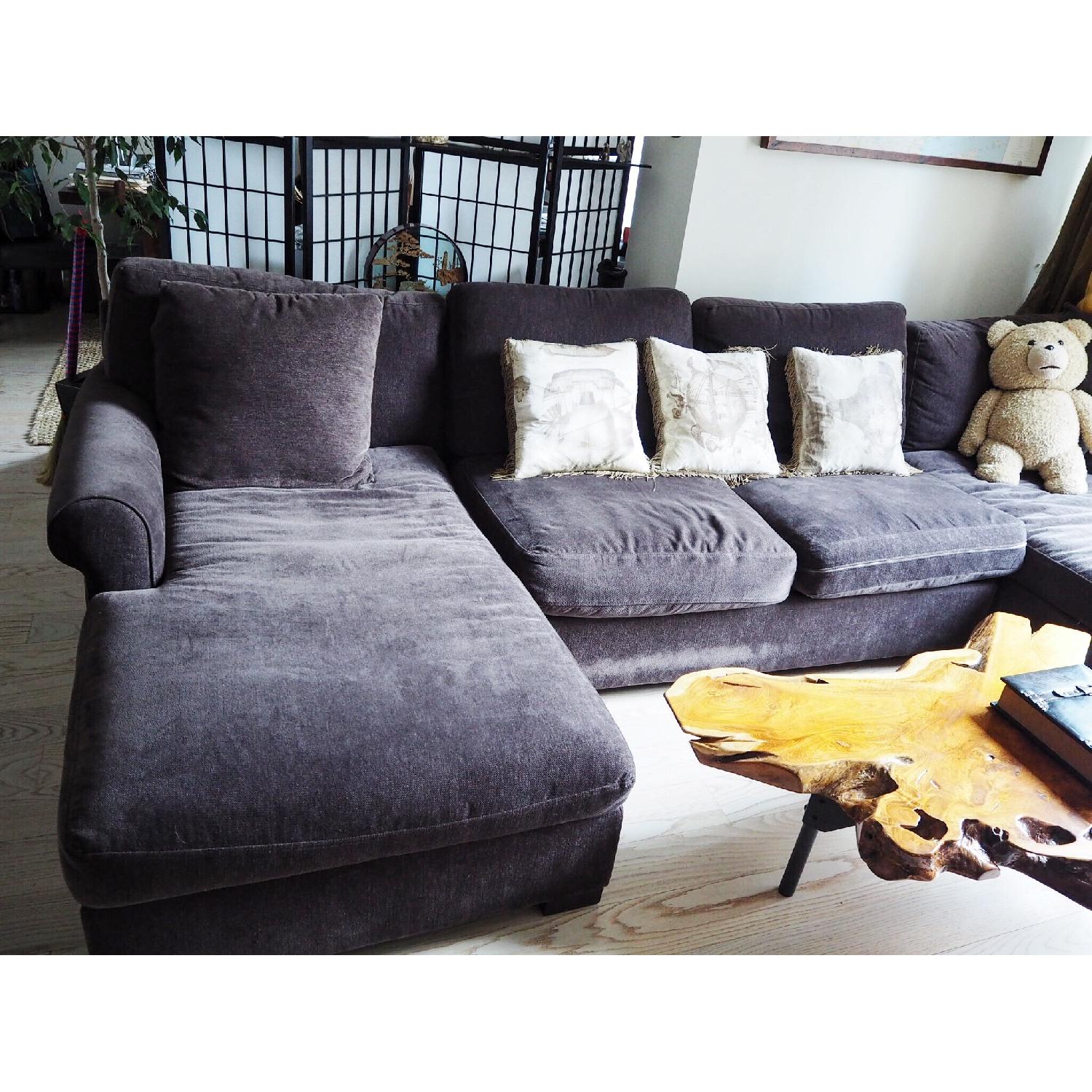 Haverty's Sectional Sofa w/ Dual Chaise - image-2