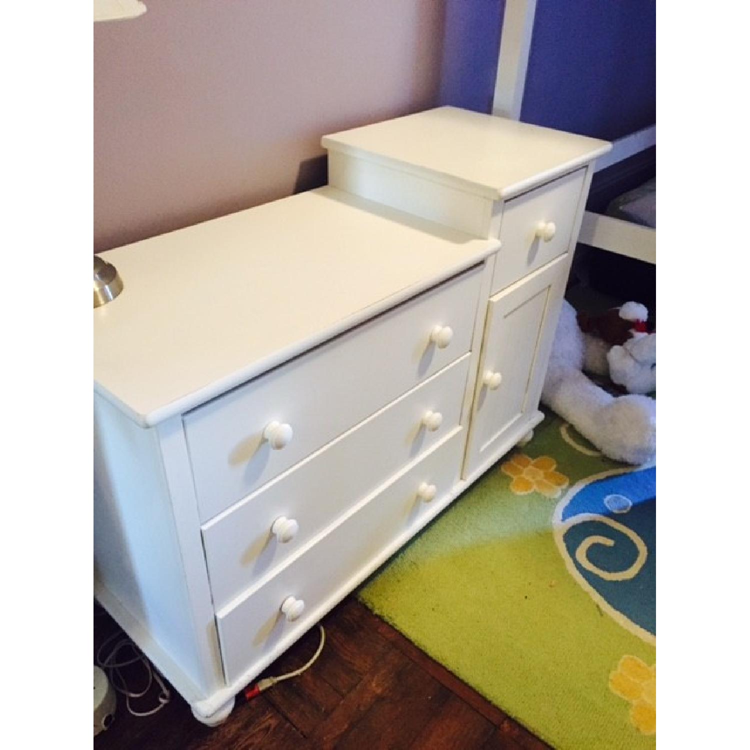 Bellini Solid White Wood Dresser/Changing Table - image-2