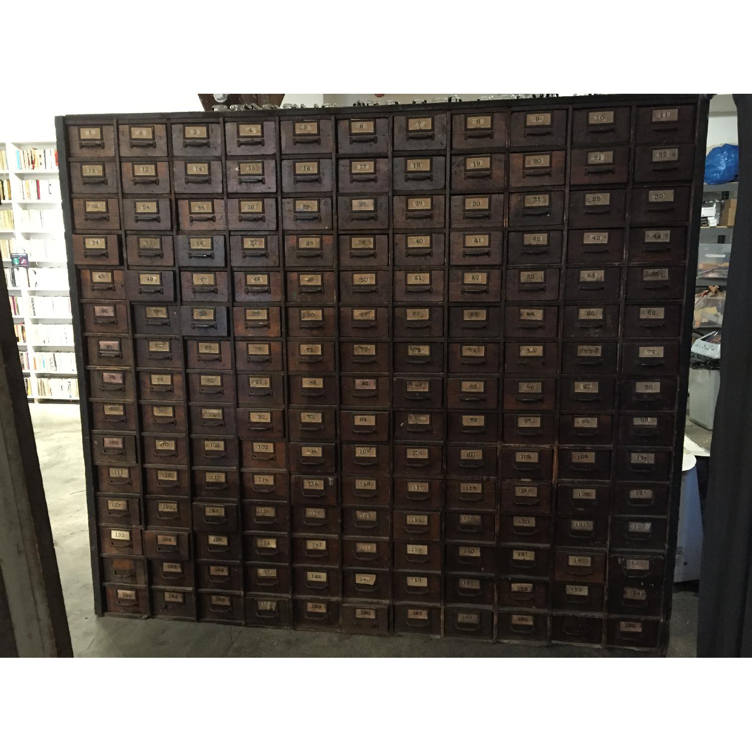 Vintage Library Card Catalog - image-2