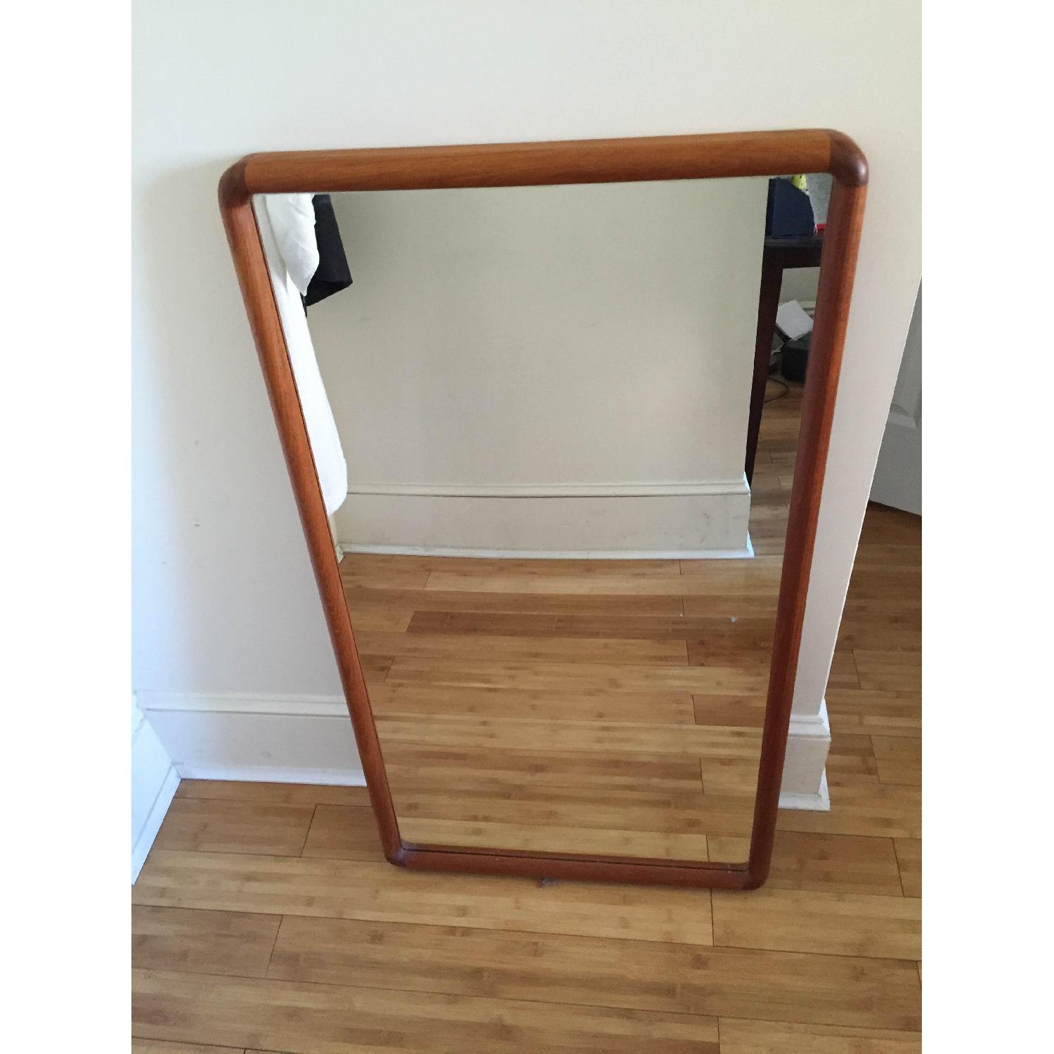 Kibaek Mobelfabrik Scandinavian Mid-Century Design 6 Drawer Dresser w/ Mirror - image-1