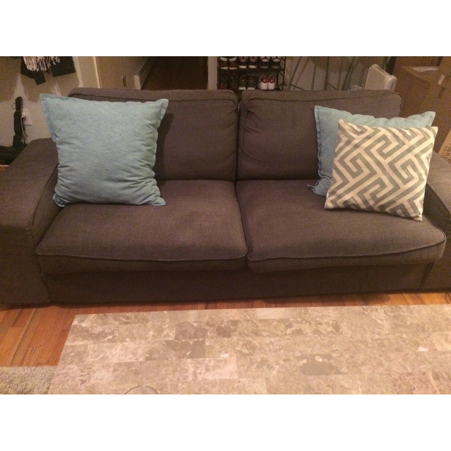 Ikea Kivik Sofa in Grey - image-1