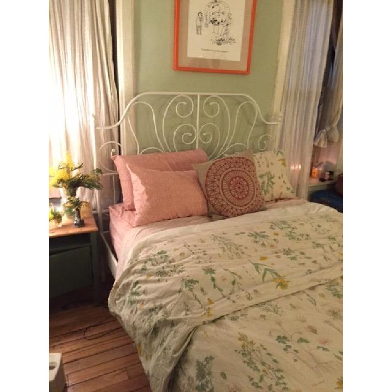 Ikea Wrought Iron-Style Queen Bed Frame - image-2