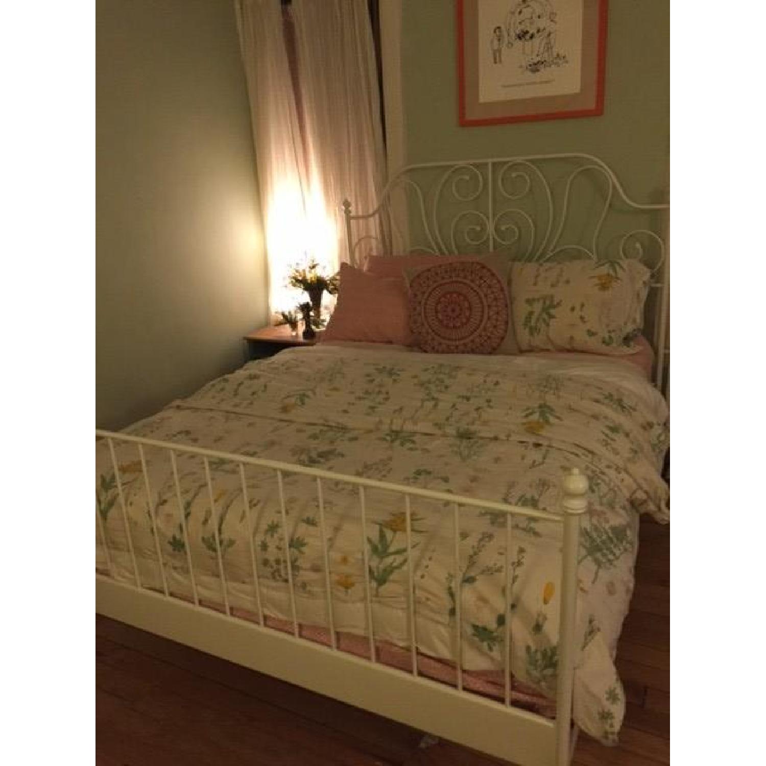 Ikea Wrought Iron-Style Queen Bed Frame - image-3