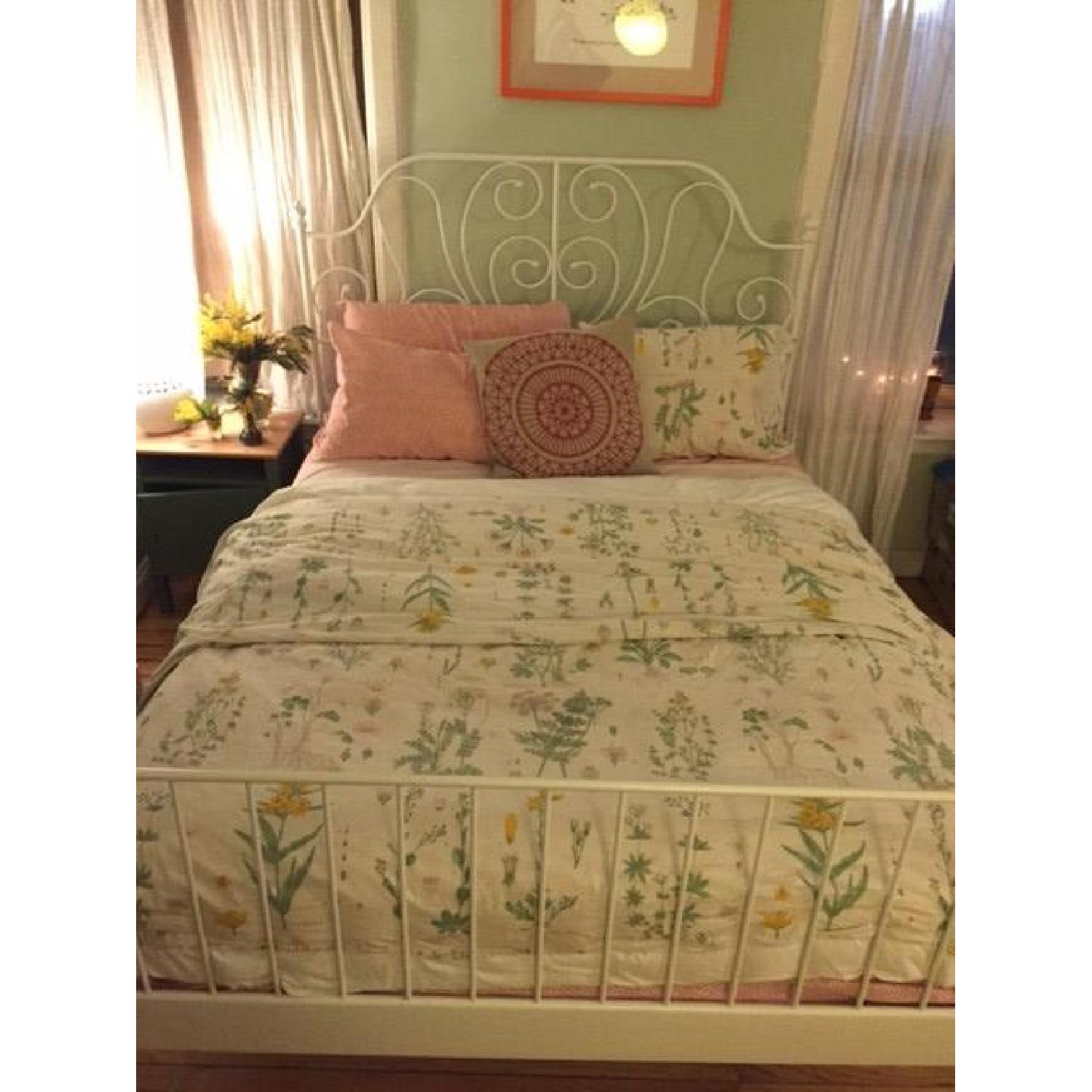 Ikea Wrought Iron-Style Queen Bed Frame - image-4