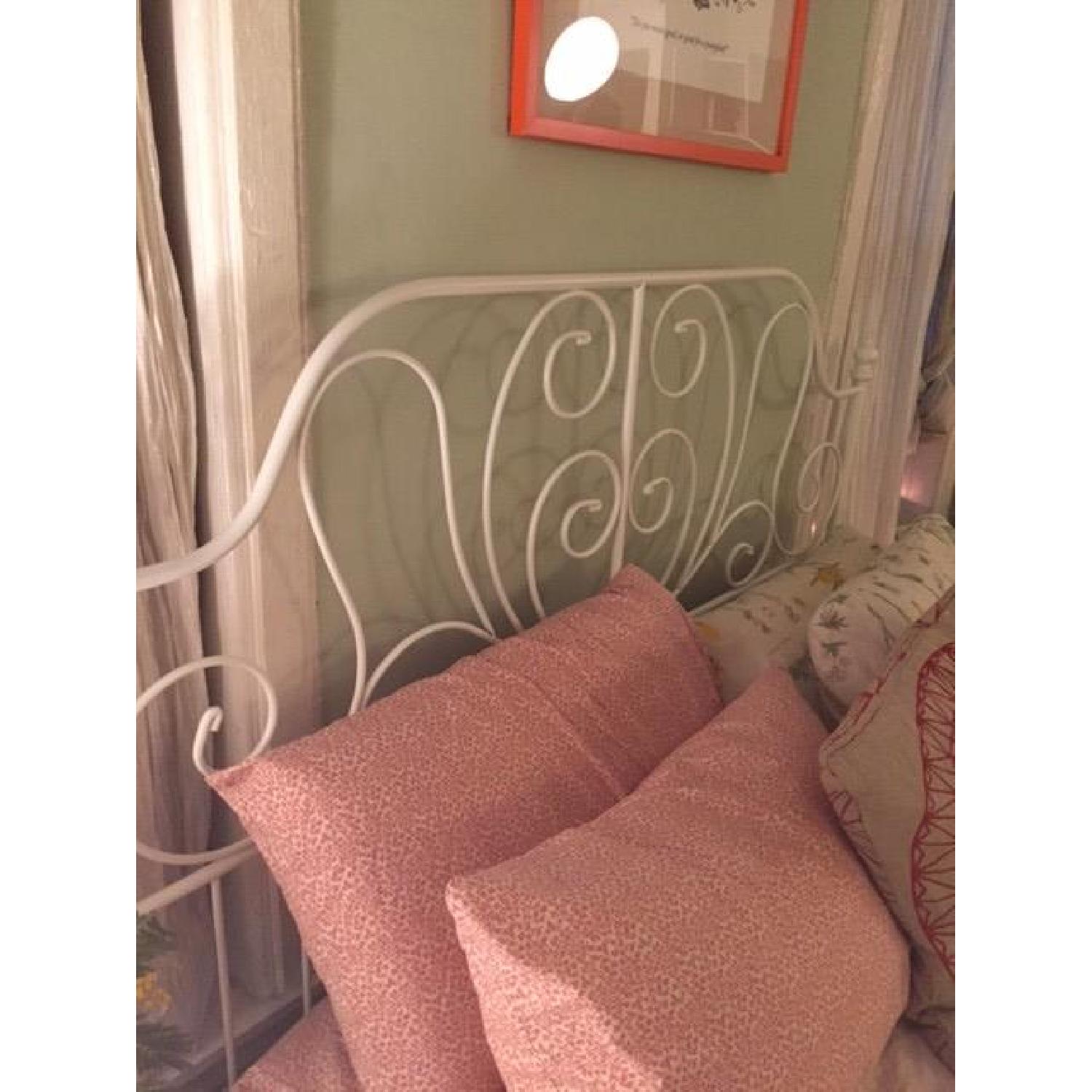 Ikea Wrought IronStyle Queen Bed Frame AptDeco
