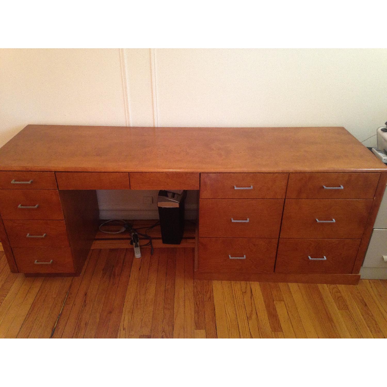 Handmade Wood Desk - image-1