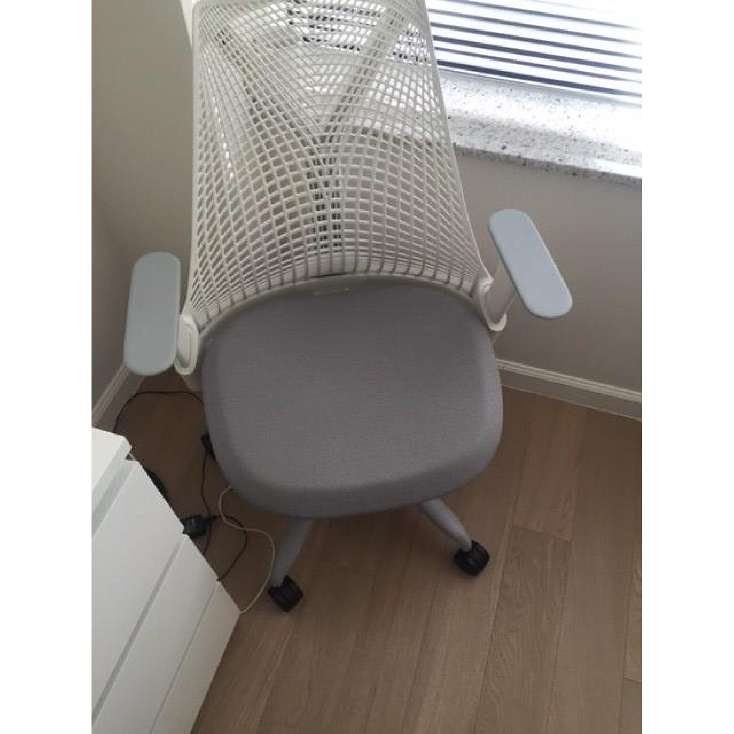 Herman Miller White Office Chair - image-1