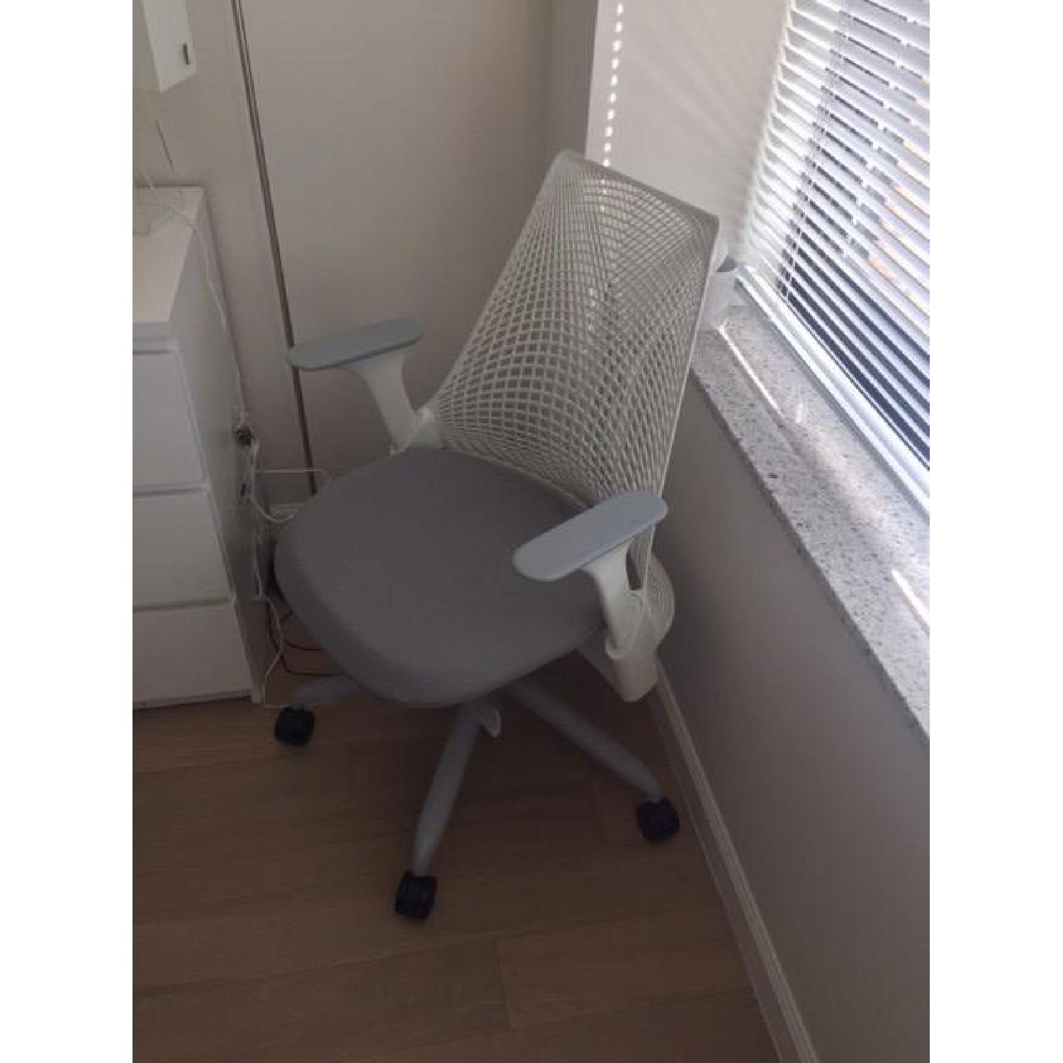 Herman Miller White Office Chair - image-2