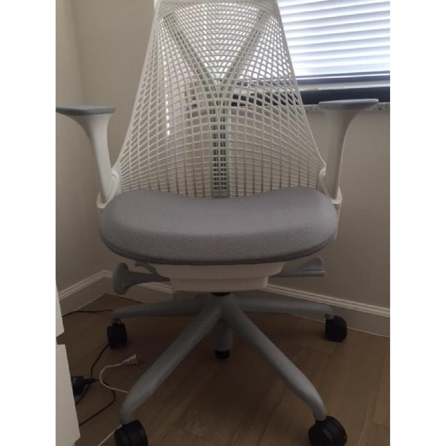 Herman Miller White Office Chair - image-3