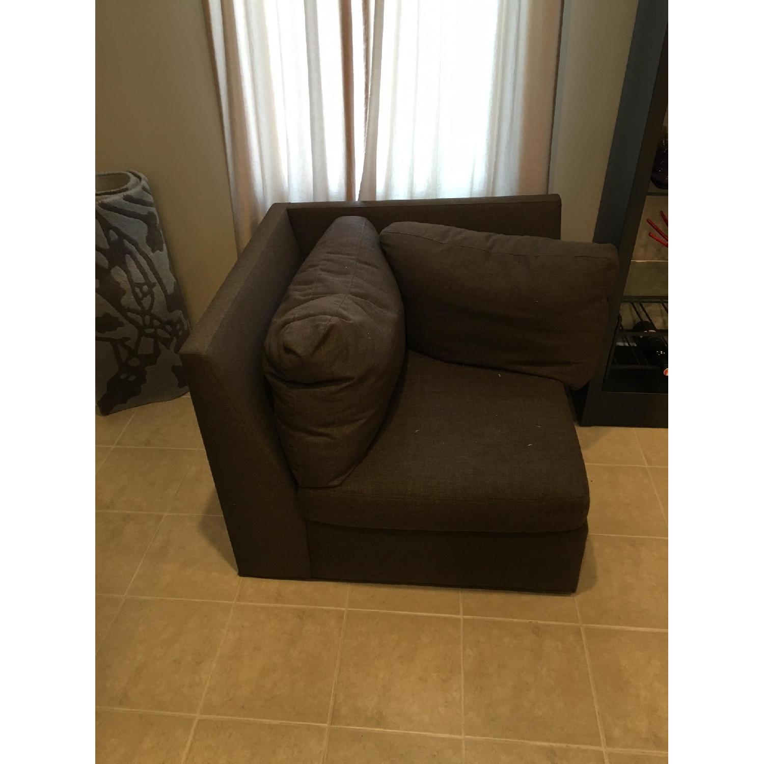 Crate & Barrel City 2-Piece Sectional - image-3