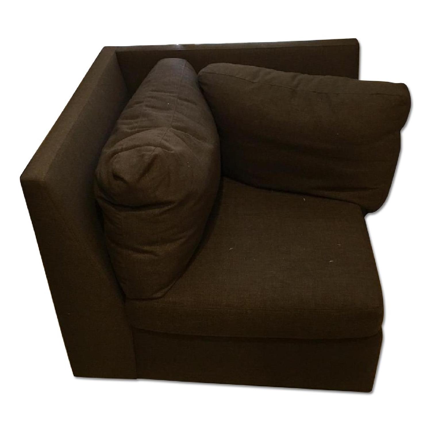 Crate & Barrel City 2-Piece Sectional - image-7