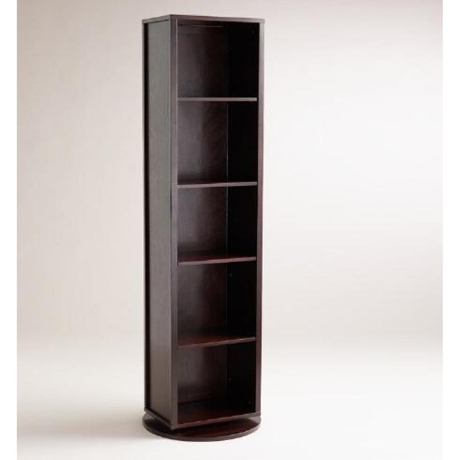 World Market Dark Mahogany Turner Swivel Tower - image-5