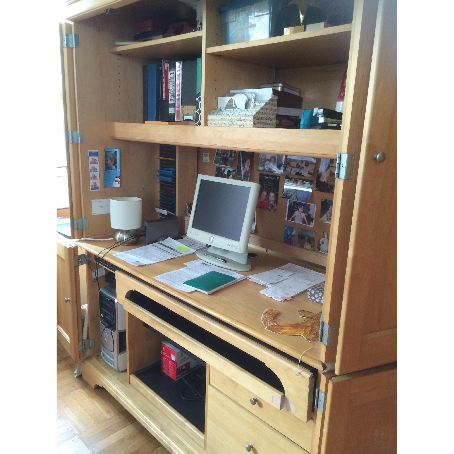 Crate & Barrel. Home Office Armoire AptDeco