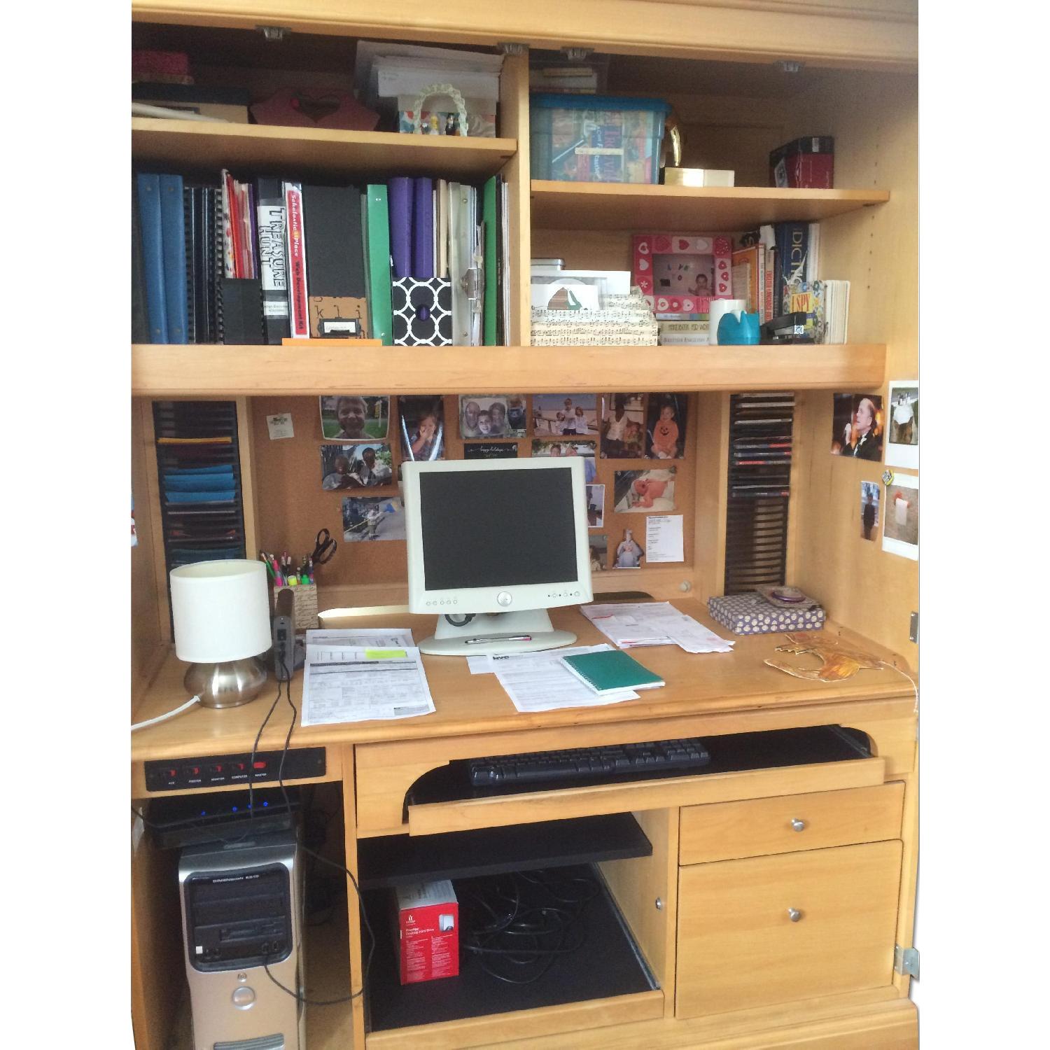 Crate & Barrel. Home Office Armoire AptDeco