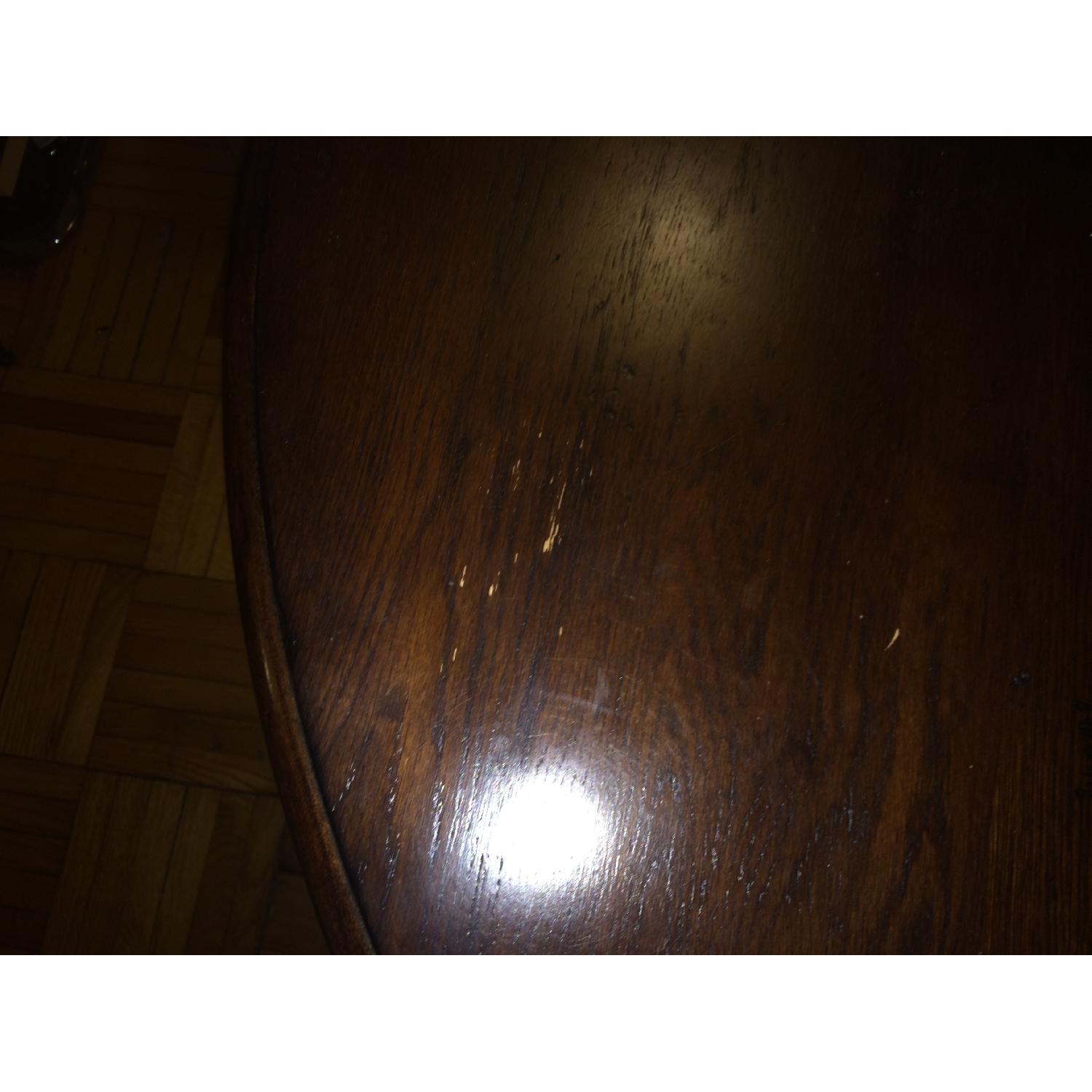 Pottery Barn Round Pedestal Table w/ 3 Chairs - image-4