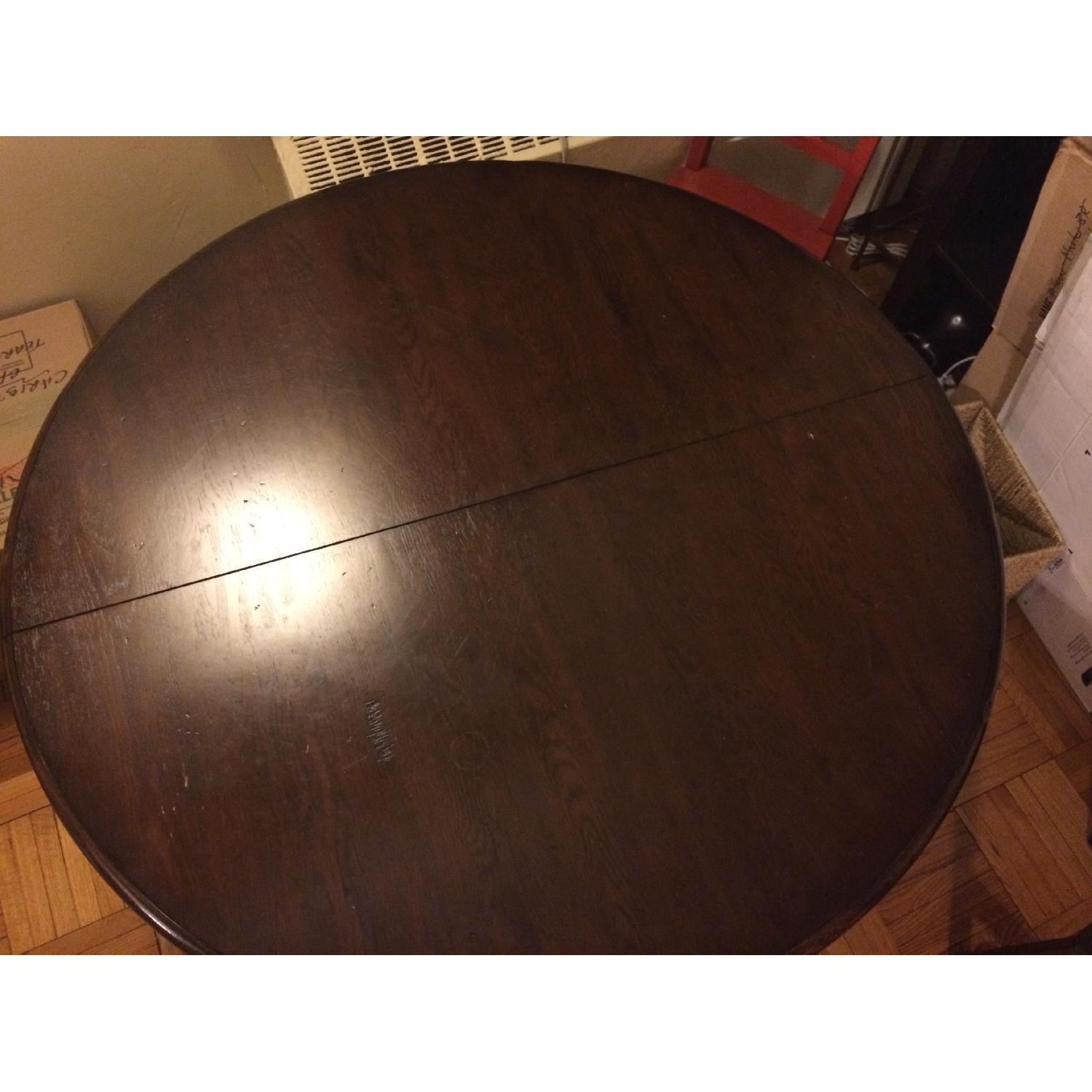 Pottery Barn Round Pedestal Table w/ 3 Chairs - image-6