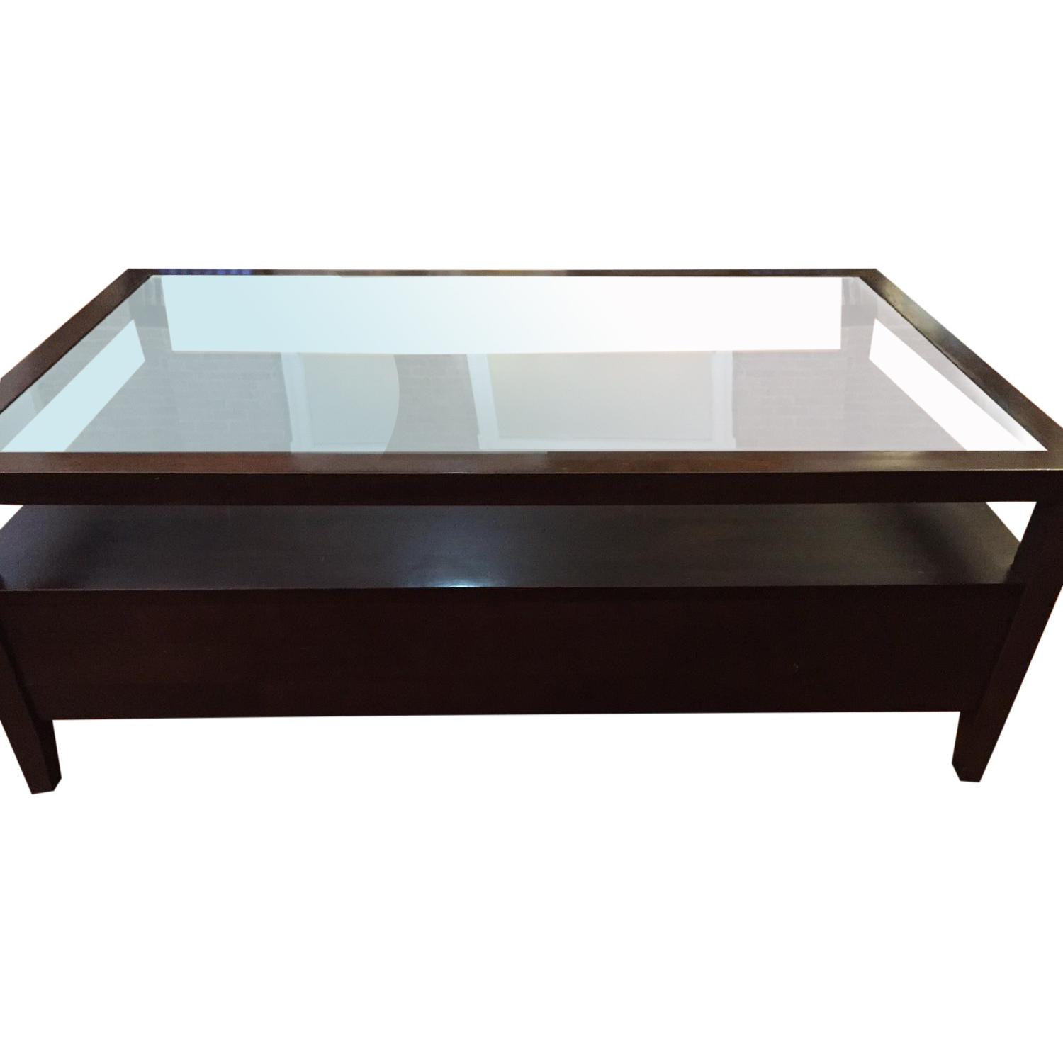 Aristo Halifax Brown Coffee Table Aptdeco