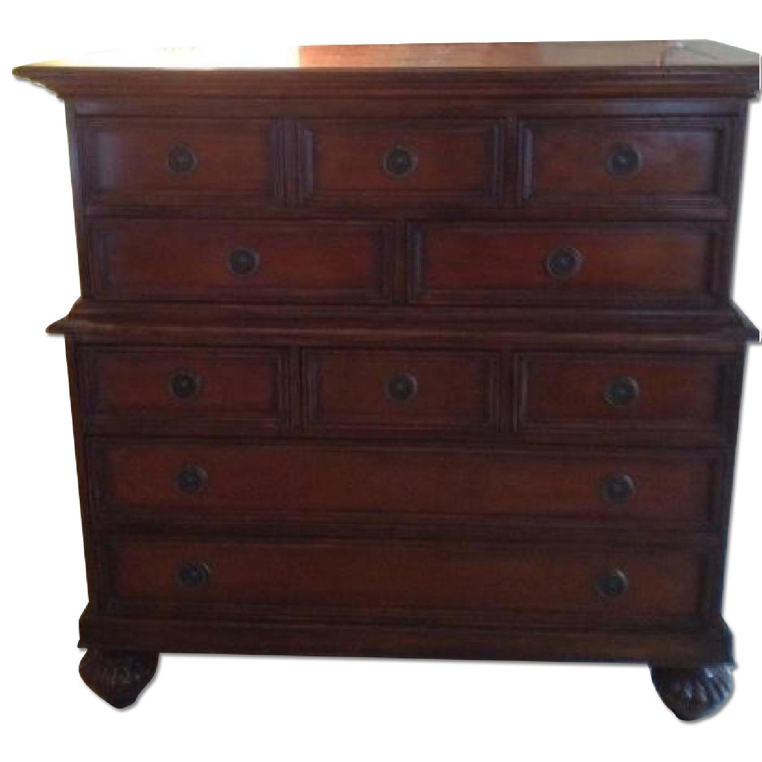 Baker Furniture Milling Road Chest on Chest - image-0