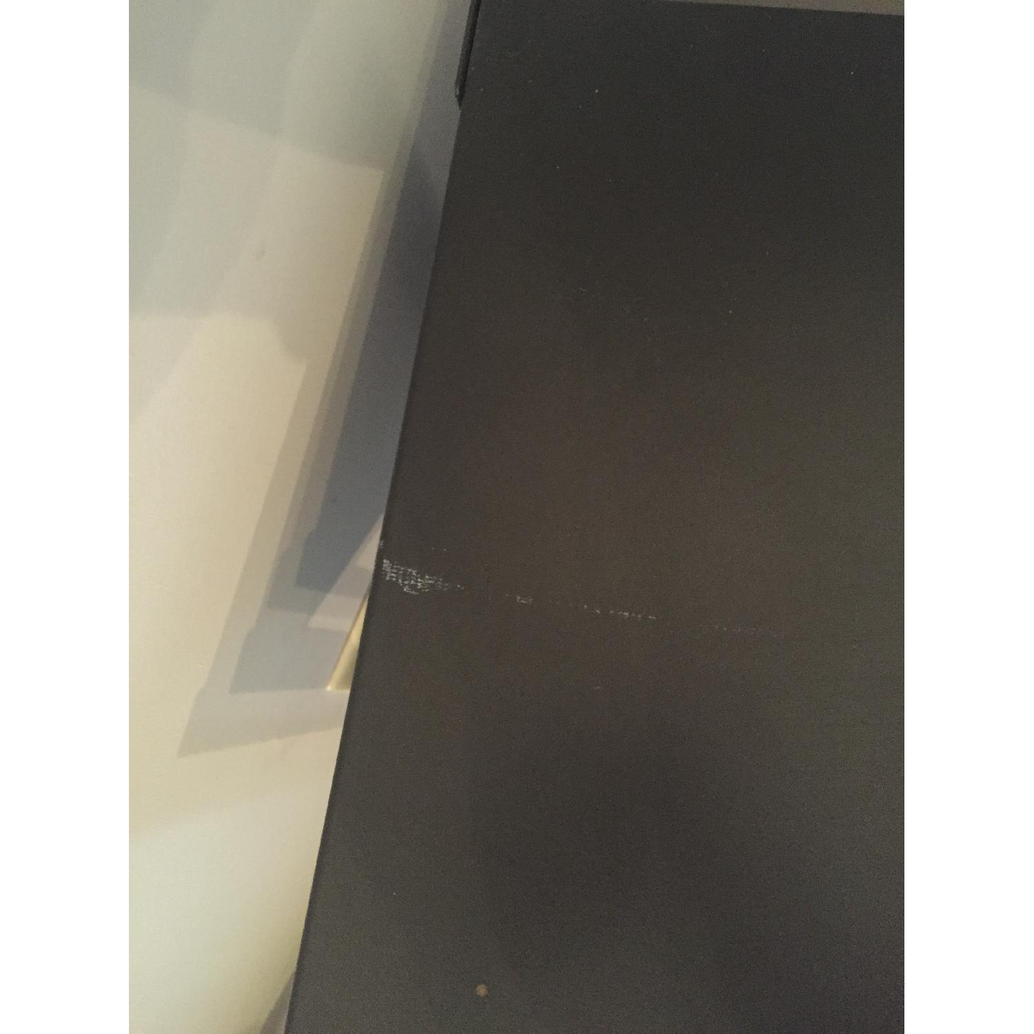 CB2 Go-Cart Carbon Rolling Console Table - image-2