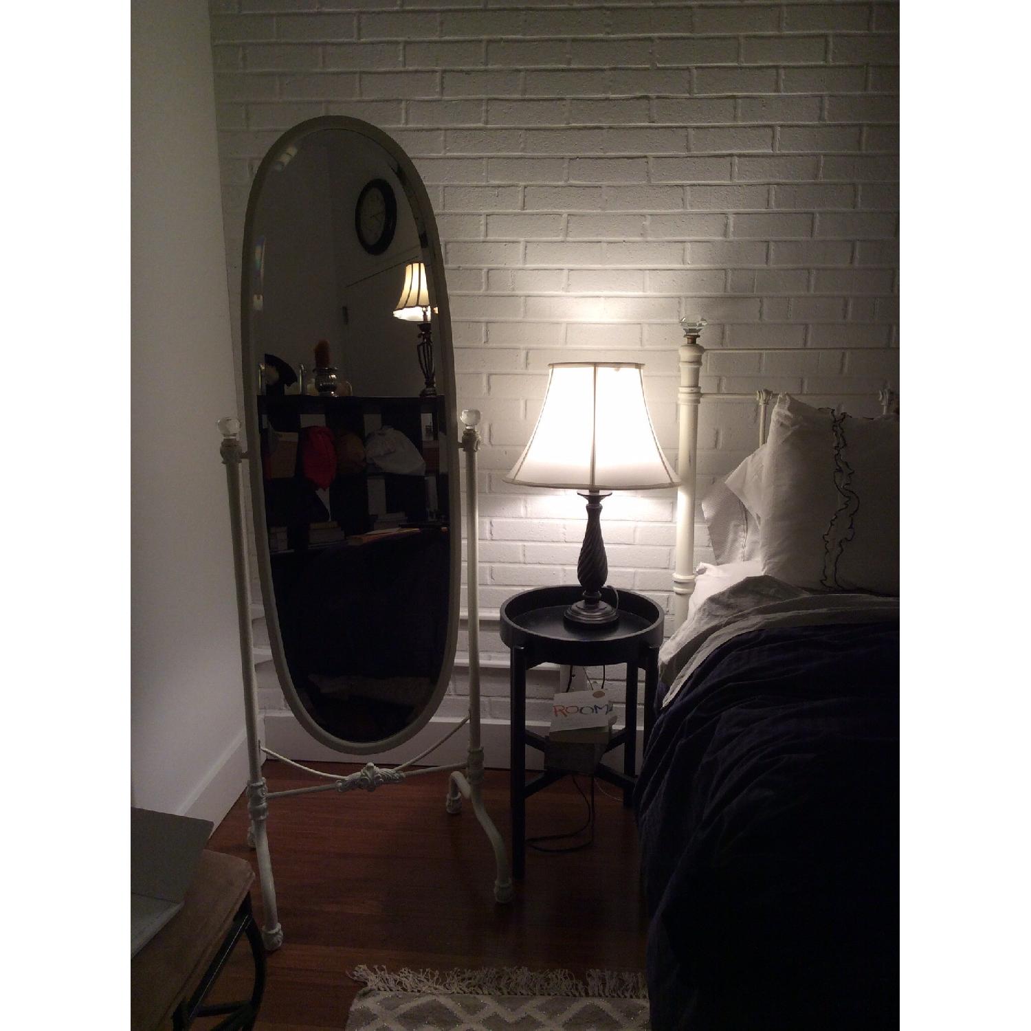 Pottery Barn Teen Iron Scroll Full-Length Mirror - image-1
