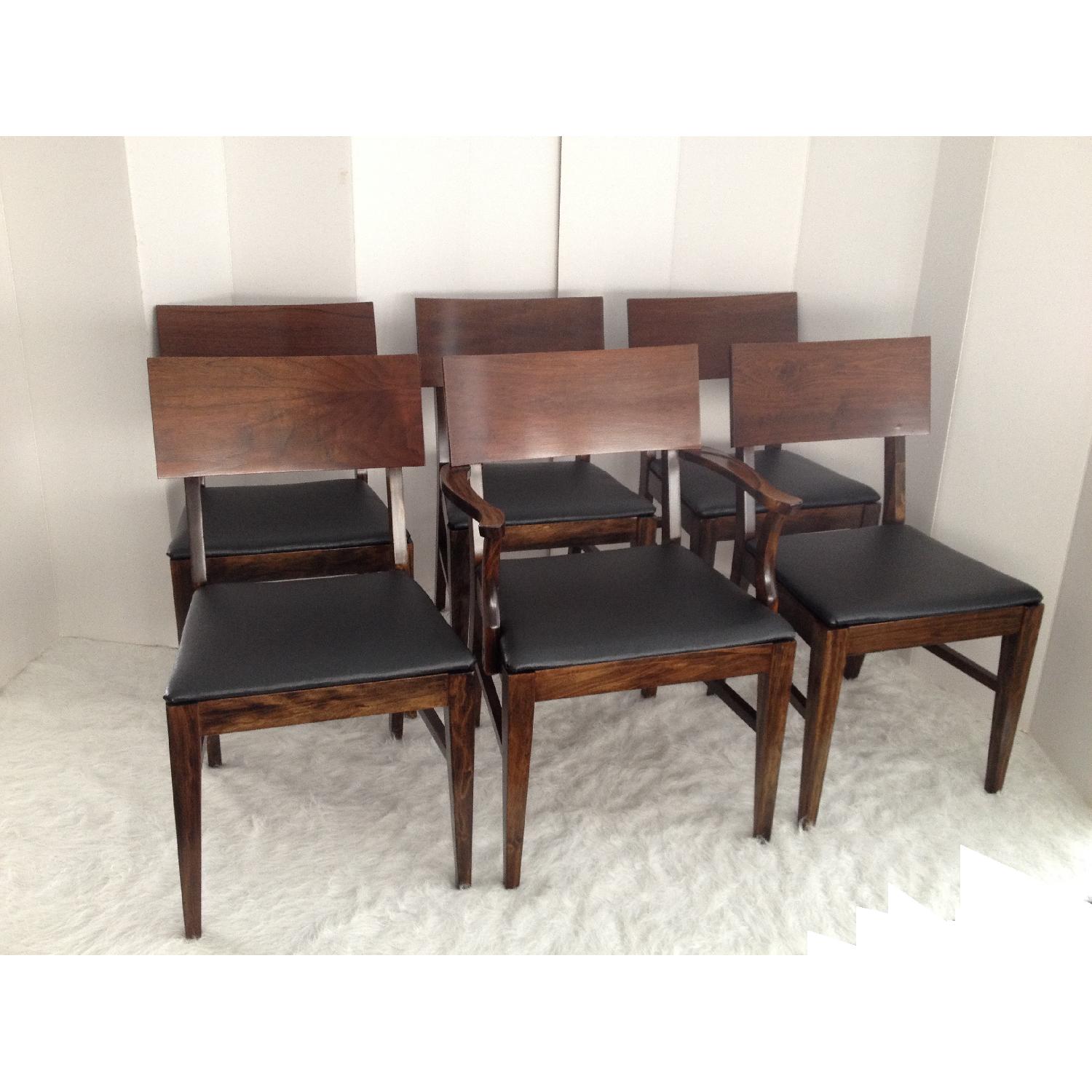 Stanley Mid Century Modern Dining Chairs - Set of 6 - image-1
