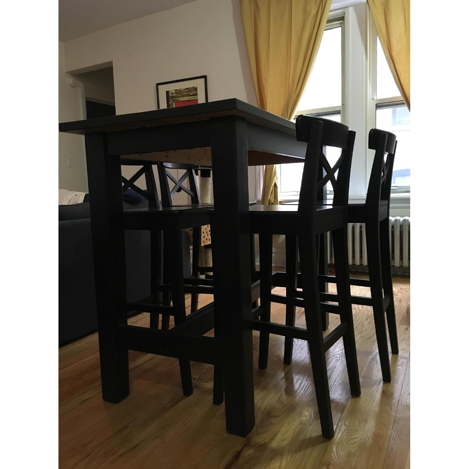 Ikea Stornas Bar Table w/ 5 Chairs AptDeco