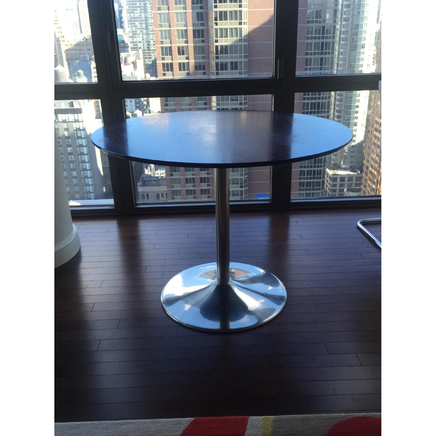 CB2 Tulip Bottom Wood Dining Table - image-4