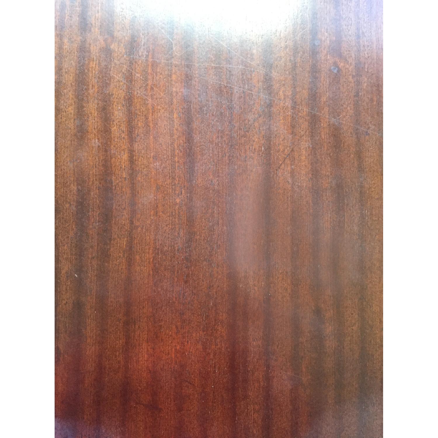 CB2 Tulip Bottom Wood Dining Table - image-6