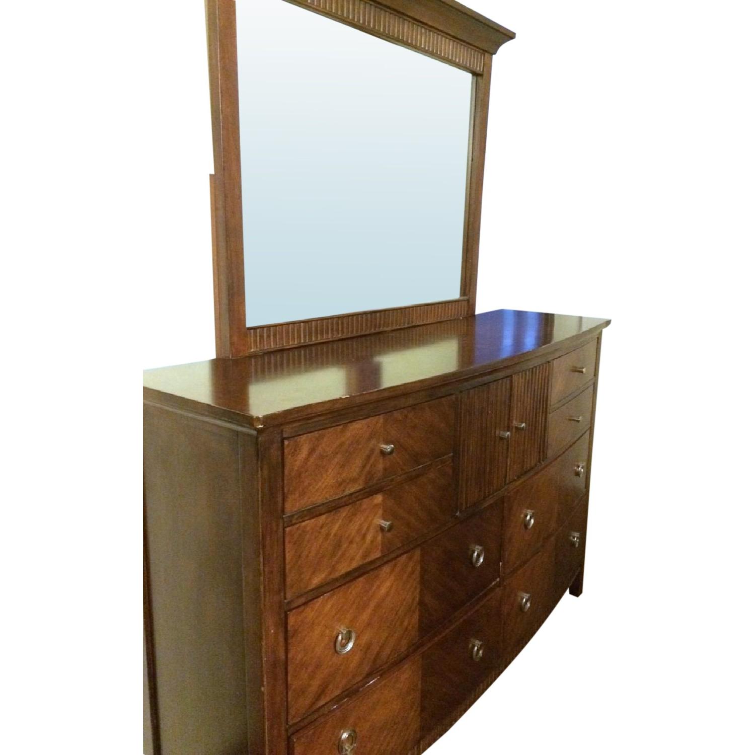 Ashley's 8 Drawer Dresser w/ Mirror - image-0