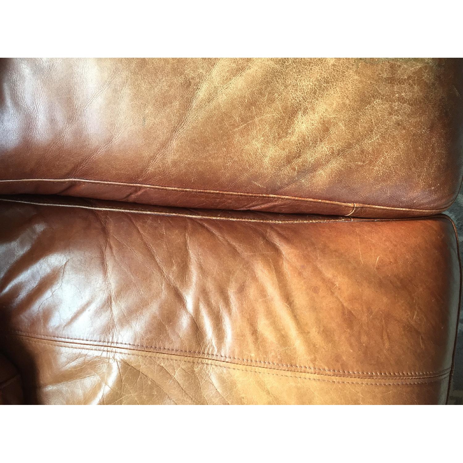 DFS Leather Sofa - image-5