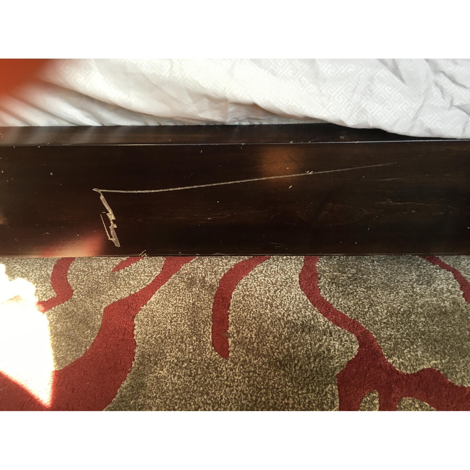 King Platform Bed with Integrated Adjustable Headboard and Side Tables - image-9