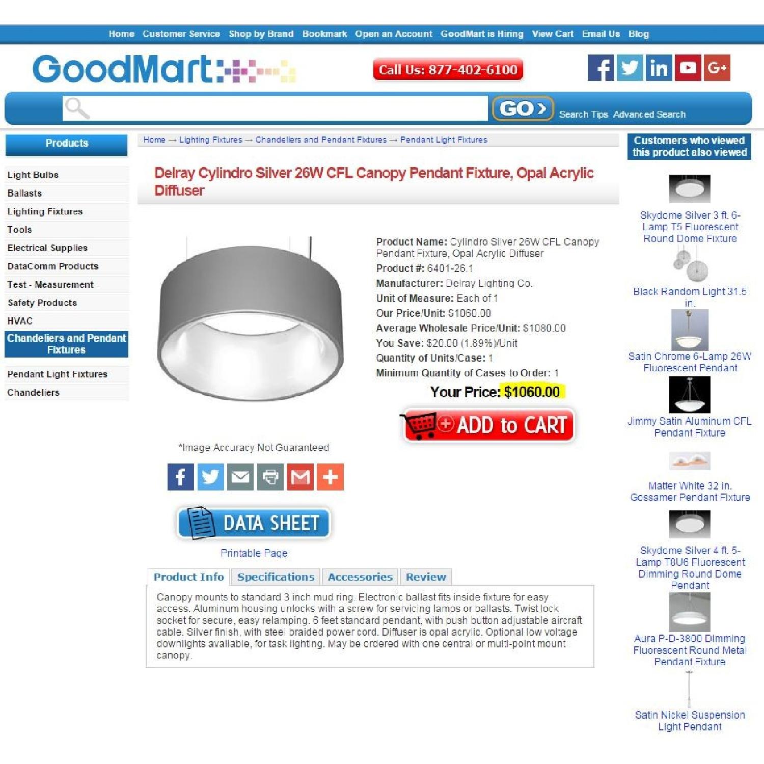 Delray Cylindro Pendant Light - image-7