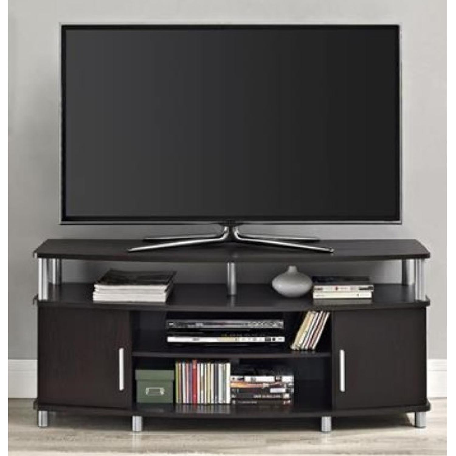 Altra Carson TV Stand in Espresso/Silver - image-2