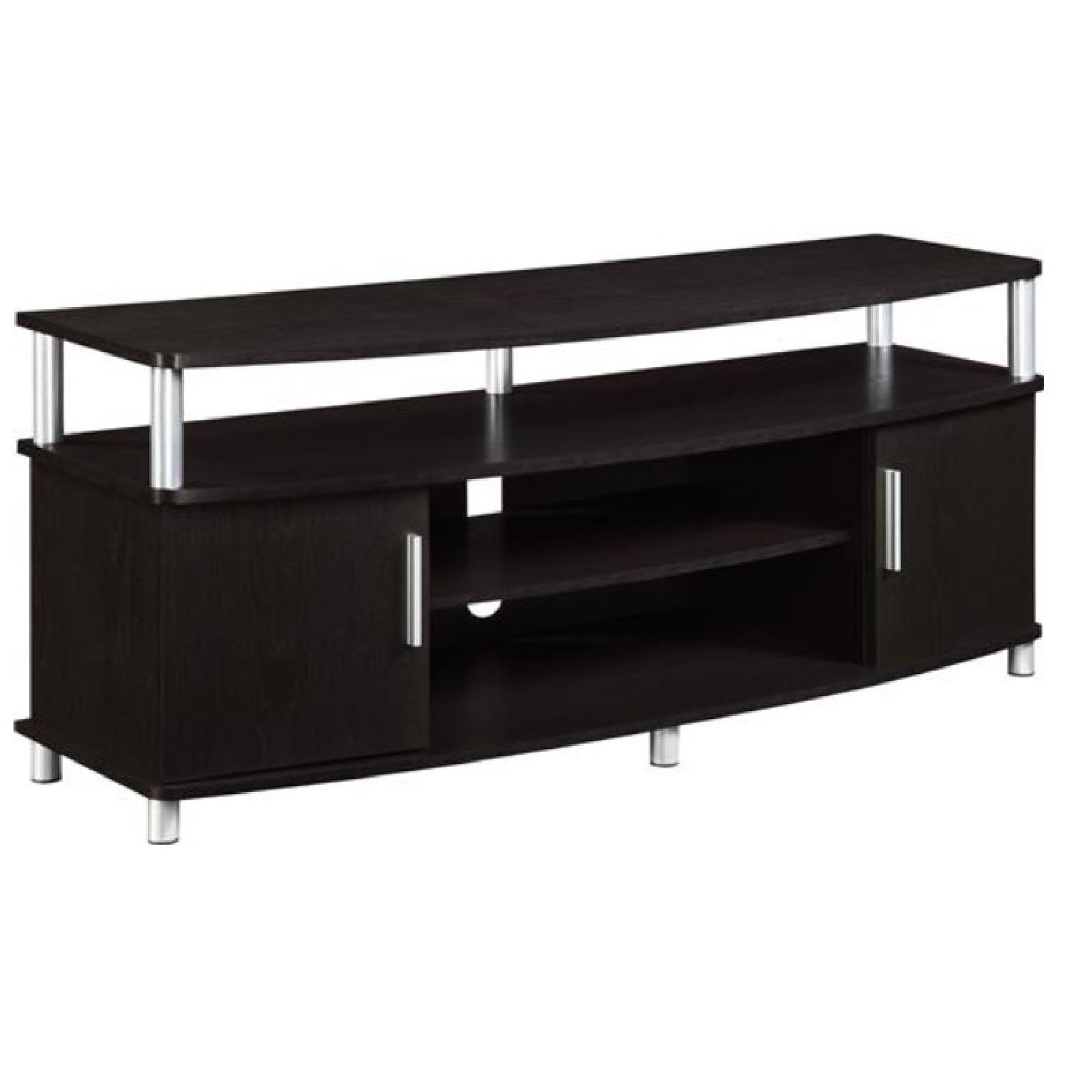 Altra Carson TV Stand in Espresso/Silver - image-3