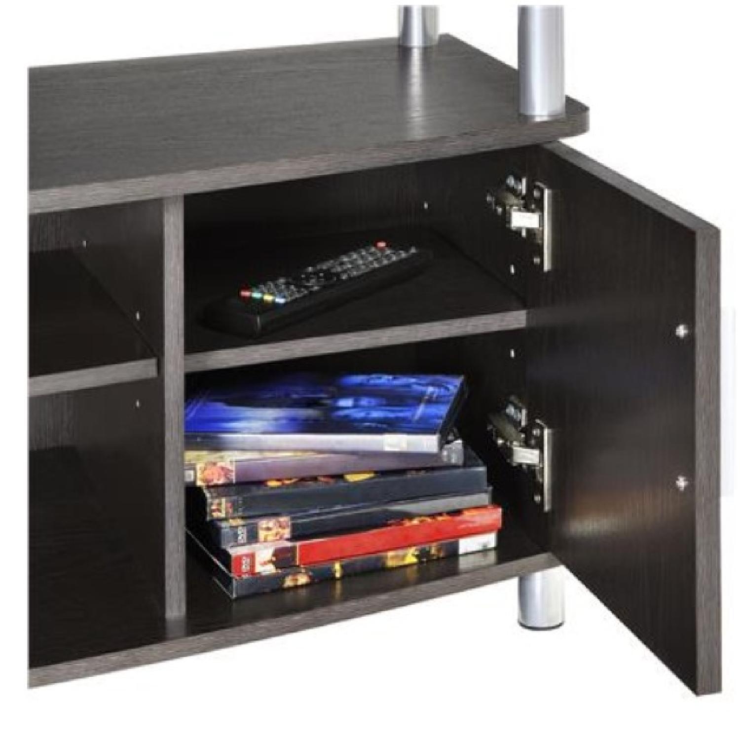 Altra Carson TV Stand in Espresso/Silver - image-4