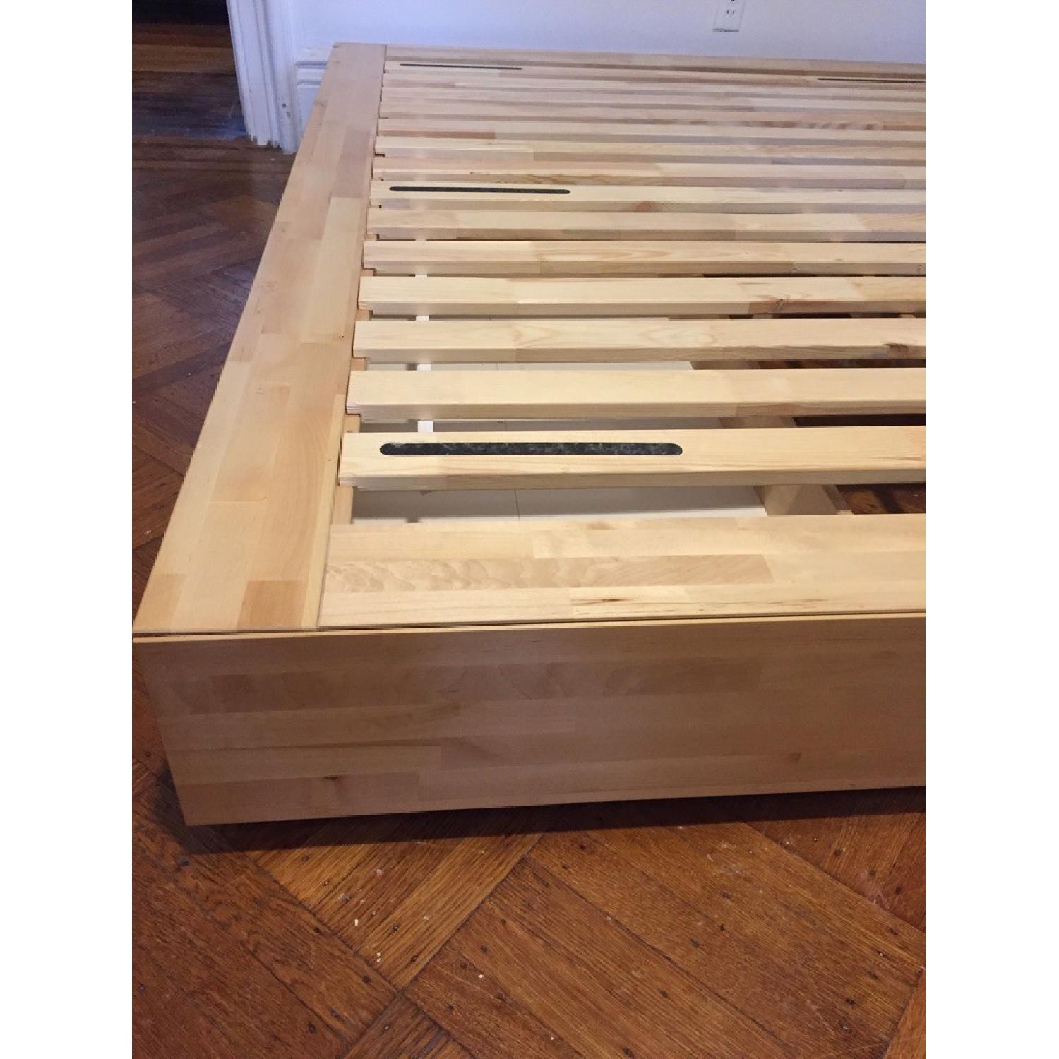 Ikea Mandal Queen Bed w/ Storage Drawers - image-5