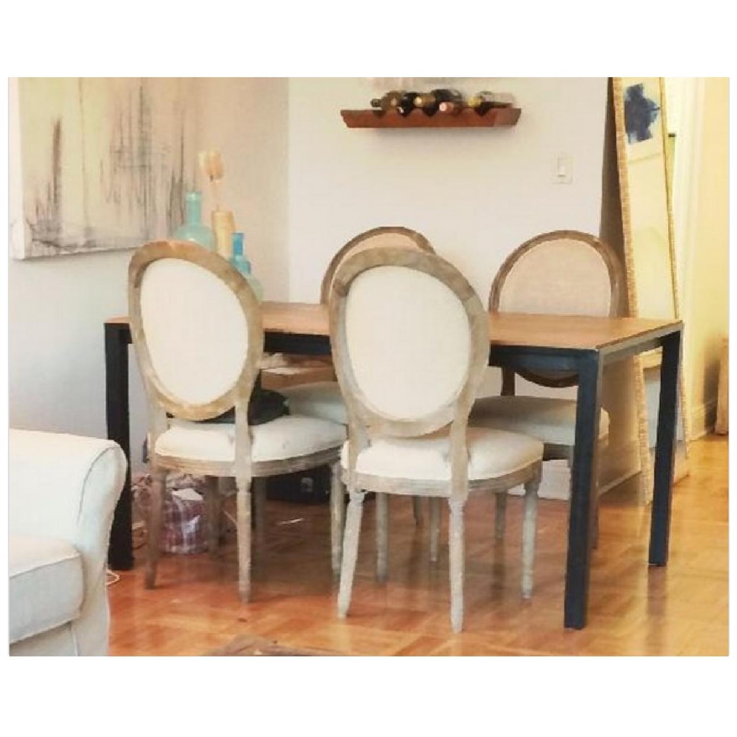 Restoration Hardware Vintage Collection Dining Chairs- Set of 4 - image-3